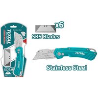 Нож строительный Total THT5136288