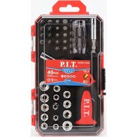 Набор отвертка с битами и головками P.I.T. Advance HSDR04-0046 (46 предметов)