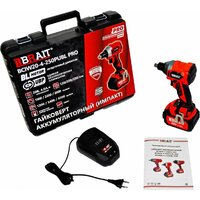 Гайковерт Brait BCIW20-4-250PUBL PRO (с 1-им АКБ, кейс)