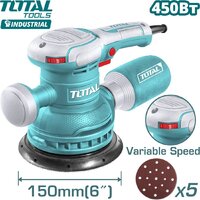 Эксцентриковая шлифмашина Total TF2061506