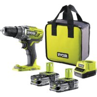 Дрель-шуруповерт Ryobi R18DD3-115S 5133005301 (с 1-им АКБ 1.5 Ач, сумка)