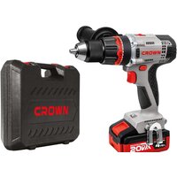 Дрель-шуруповерт Crown CT21076HMX-4 BMC (с 2-мя АКБ, кейс)