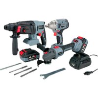 Наборы электроинструментов Profipower MKDGA-18V (перфоратор, гайковерт, болгарка, 2 АКБ)