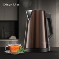 Электрический чайник Redmond (Редмонд) KM244 (коричневый)