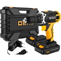 Дрель-шуруповерт Deko DKCD20FU-Li SET 63 063-4175 (с 2-мя АКБ, кейс)