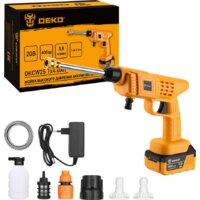 Мойка высокого давления Deko DKCW25 063-4490 (с 1-им АКБ)