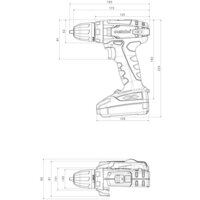 Дрель-шуруповерт Metabo BS 14.4 602206550 (с 2-мя АКБ, кейс)