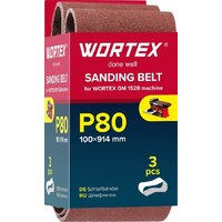 Набор шлифлент Wortex 1325975 (3шт)