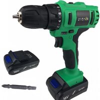 Дрель-шуруповерт Zitrek Greenpower 16-Li 063-4075 (с 2-мя АКБ, кейс)