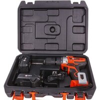 Дрель-шуруповерт Калибр ДА-18-2А+ (с 2-мя АКБ, кейс)