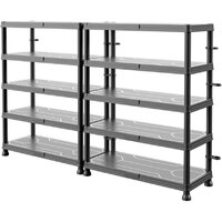 Стеллаж Qbrick System Regular Shelving System 74/32x5 L Low
