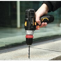 Ударная дрель-шуруповерт Deko GCD12DU3 SET4 063-4038 (с 2-мя АКБ, кейс, набор оснастки)