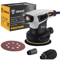 Эксцентриковая шлифмашина Deko DKG400-125