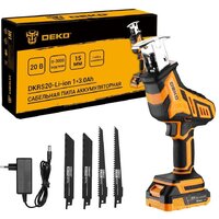 Сабельная пила Deko DKRS20 085-1069 (с 1-им АКБ)