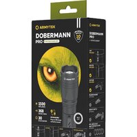 Фонарь Armytek Dobermann Pro Magnet USB (белый)