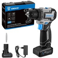 Дрель-шуруповерт Deko Loner 20V PRO 085-1010 (с 2-мя АКБ, кейс)