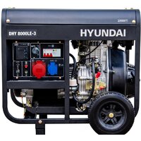 Дизельный генератор Hyundai DHY 8000LE-3