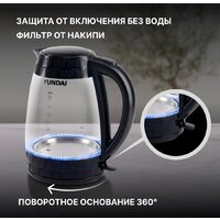 Электрический чайник Hyundai HYK-G4505