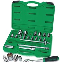 Набор трещотка с головками Toptul GCAI2408 24 предмета