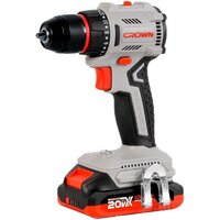 Дрель-шуруповерт Crown CT21131HMX-2 BMC (с 2-мя АКБ, кейс)