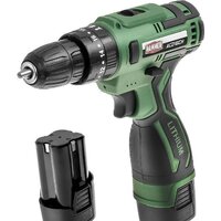 Ударная дрель-шуруповерт Hammer ACD16CH (с 2-мя АКБ, кейс)