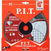 Отрезной диск алмазный  P.I.T. ACTW03-C230A