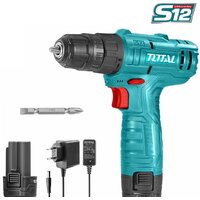 Дрель-шуруповерт Total TDLI12415 (с 1-им АКБ)