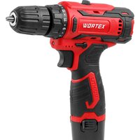 Дрель-шуруповерт Wortex BD 1220 Li 1329356 (с 2-мя АКБ, кейс)