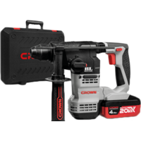 Перфоратор Crown CT28001HX-4 BMC (с 2-мя АКБ 4 Ah)