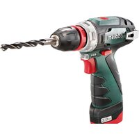 Дрель-шуруповерт Metabo PowerMaxx BS Quick Basic 600156500 (с 2-мя АКБ, кейс)