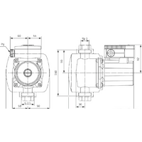 Циркуляционный насос Wilo TOP-Z 25/6 (3~400 V, PN 10, Inox)