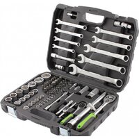 Набор трещотка с головками и битами СибрТех 13500 (83 предмета)