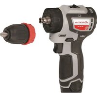 Дрель-шуруповерт Интерскол КомбиМАКС ДА-10/12В 36 687.2.2.77 (с 2-мя АКБ, сумка)