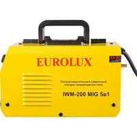 Сварочный инвертор Eurolux IWM-200 MIG 5в1 65/180