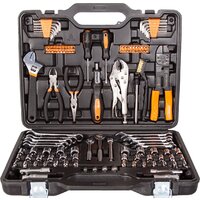 Универсальный набор инструментов Bort BTK-123 (123 предмета)