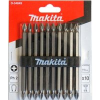 Набор бит Makita D-34849 (10 предметов)
