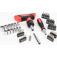 Набор отвертка с битами и головками P.I.T. Advance HSDR04-0048 (48 предметов)