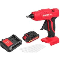 Термоклеевой пистолет Wortex CGG 1118 1334529 (с 1-им АКБ)