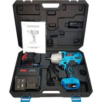 Гайковерт Toua DBLW180B-1 (с 1-м АКБ, кейс)