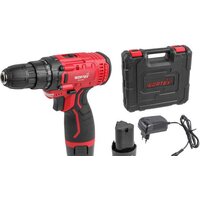 Дрель-шуруповерт Wortex LX BD 1215 Li 0329353 (с 2-мя АКБ, кейс)