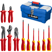 Электромонтажный набор Зубр Профессионал 2214-H12_z01 (12 предметов)