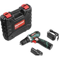 Дрель-шуруповерт Hammer ACD12/2CS (с 2-мя АКБ, кейс)