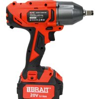 Гайковерт Brait BCIW20-4-400PU Pro 21.01.205.101 (с 1-им АКБ, кейс)