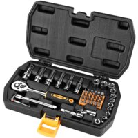 Набор трещотка с головками и битами Deko DKMT49 (49 предметов)