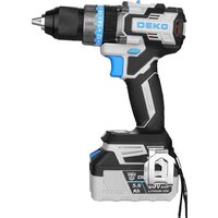 Ударная дрель-шуруповерт Deko GCD20DU PRO 083-1107 (с 2-мя АКБ, кейс)