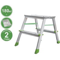 Лестница-стремянка Новая высота NV 212 с увеличенной площадкой 2x2 ступени