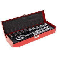 Набор трещотка с головками Matrix 13526 (12 предметов)