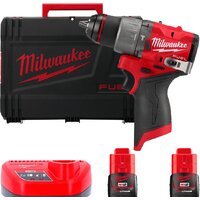 Ударная дрель-шуруповерт Milwaukee M12 FUEL M12FPD2-202X 4933479868 (с 2-мя АКБ 2 Ач, кейс)