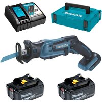 Сабельная пила Makita DJR185RFE (с 2-мя АКБ, кейс)