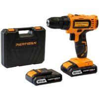 Дрель-шуруповерт Partisan AD-18-2 Li (с 2-мя АКБ, кейс)